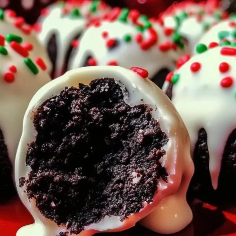 Oreo Balls for Christmas