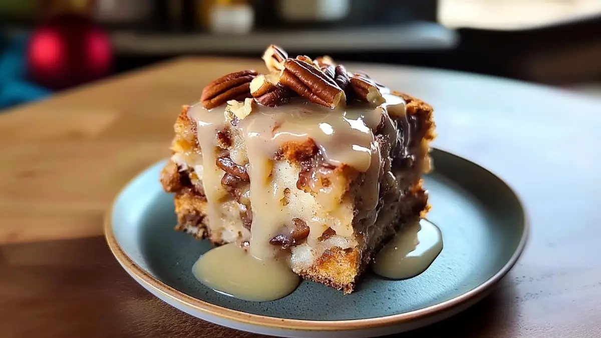 Pecan Pie Bread Pudding