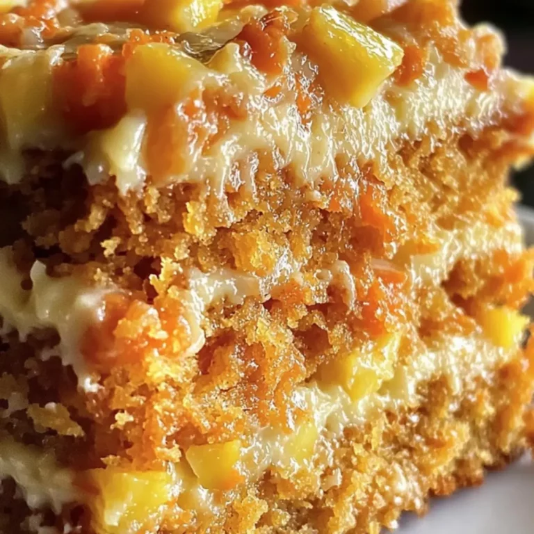 Hawaiian Carrot Pineapple Cake