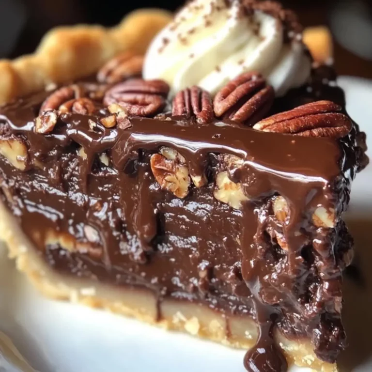 Texas Chocolate Pecan Pie