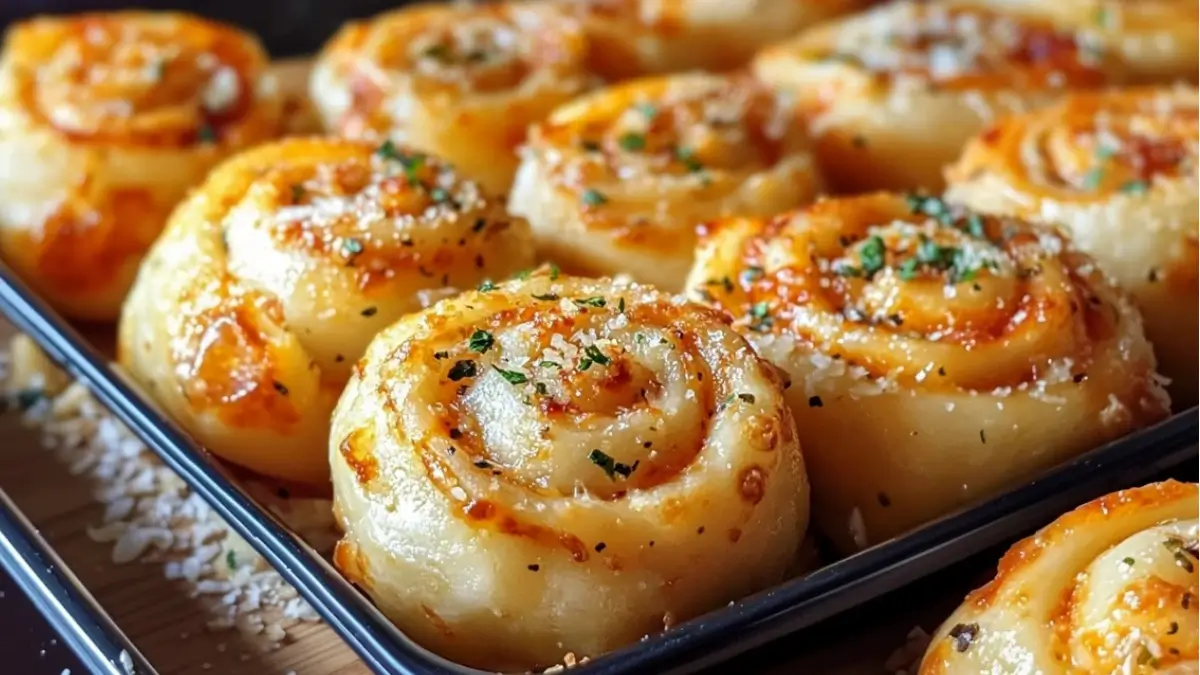 Garlic Parmesan New York Pizza Rolls