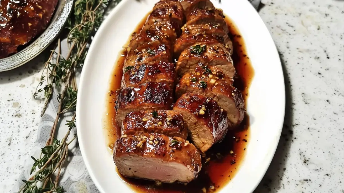 Honey Garlic Pork Tenderloin