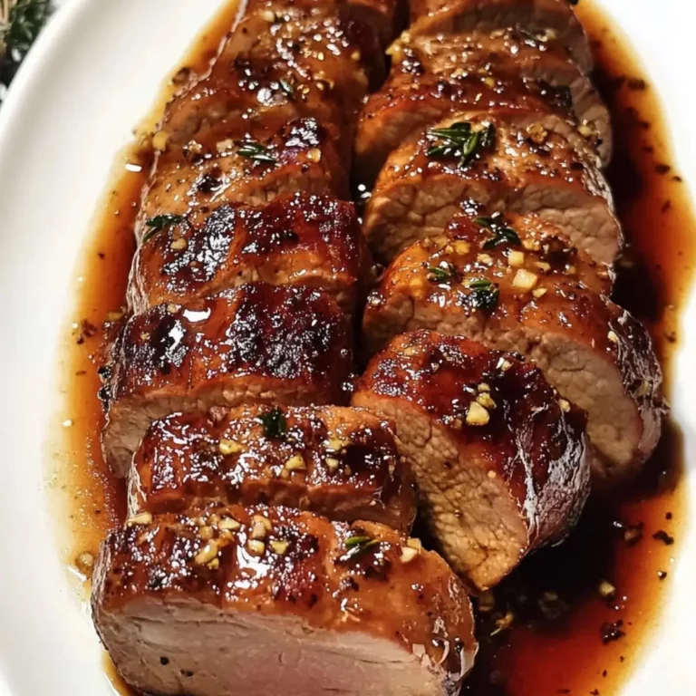 Honey Garlic Pork Tenderloin