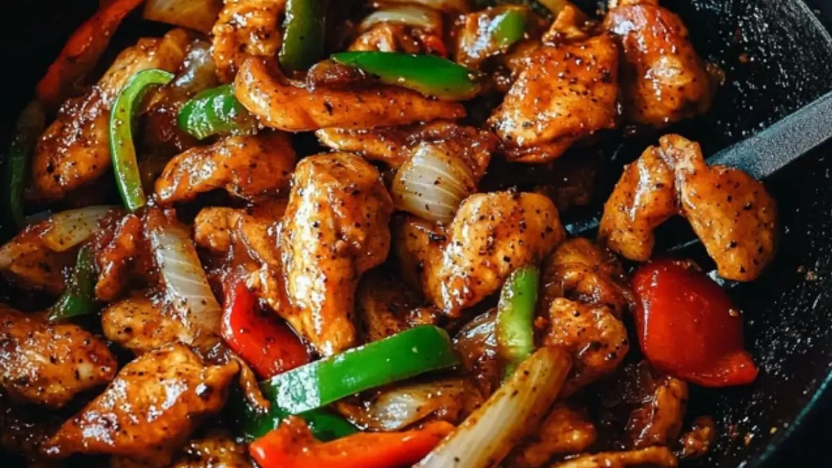 Black Pepper Chicken