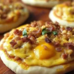 English Muffin Breakfast Pizza