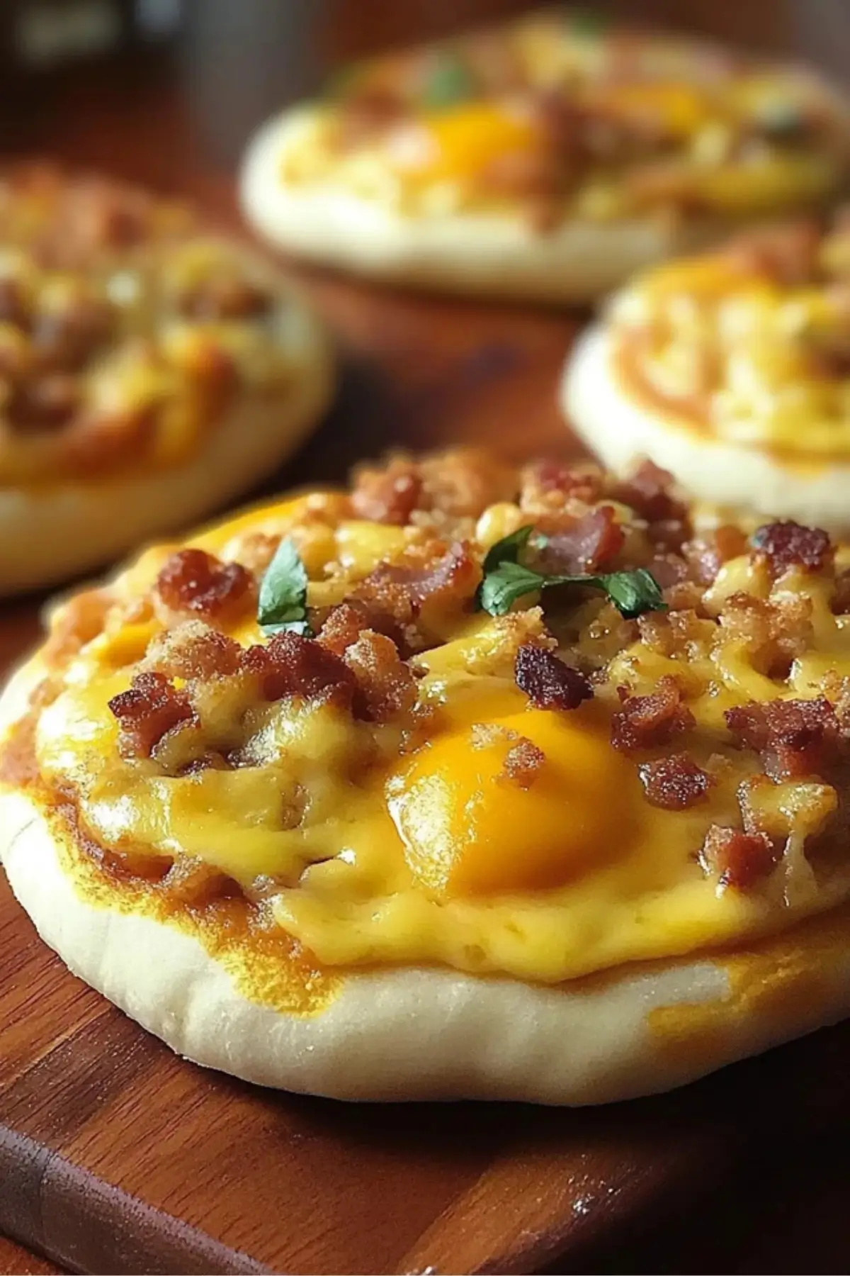 English Muffin Breakfast Pizza