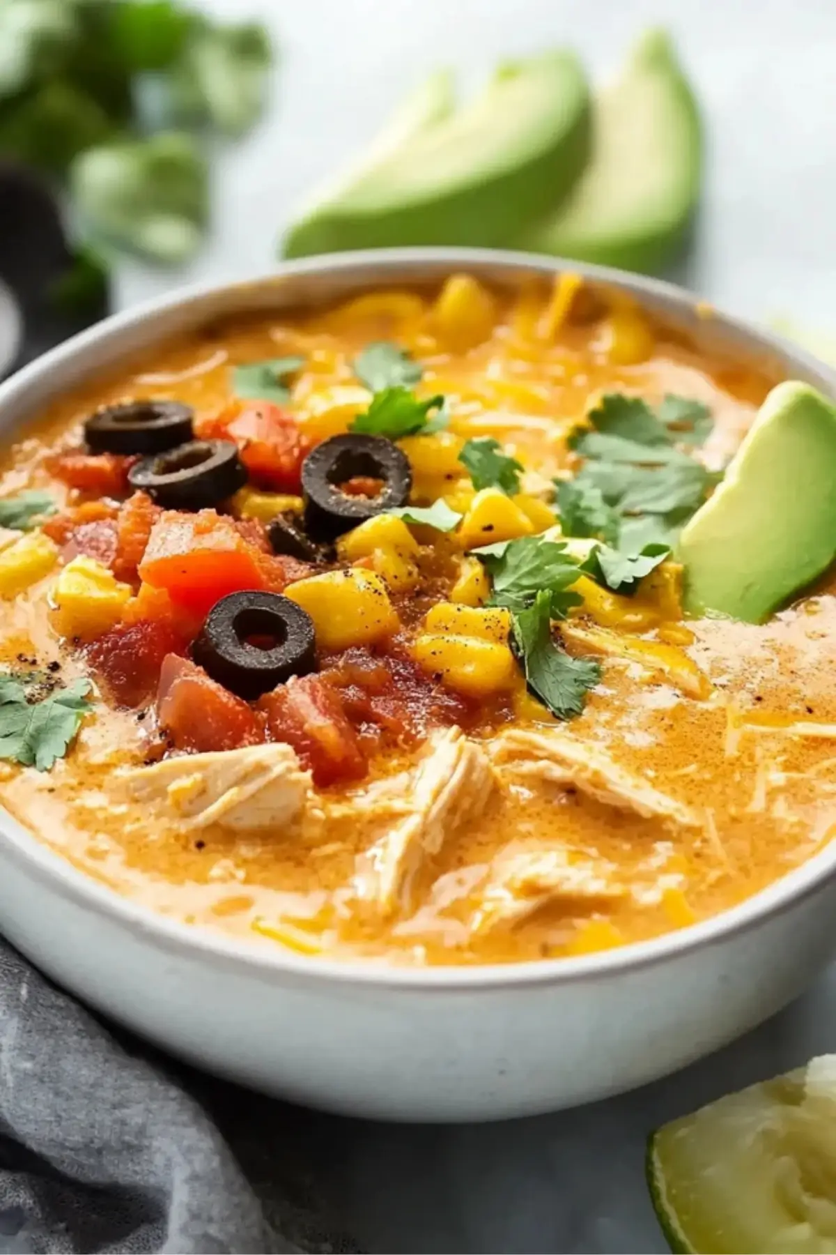 Creamy Chicken Tortilla Soup