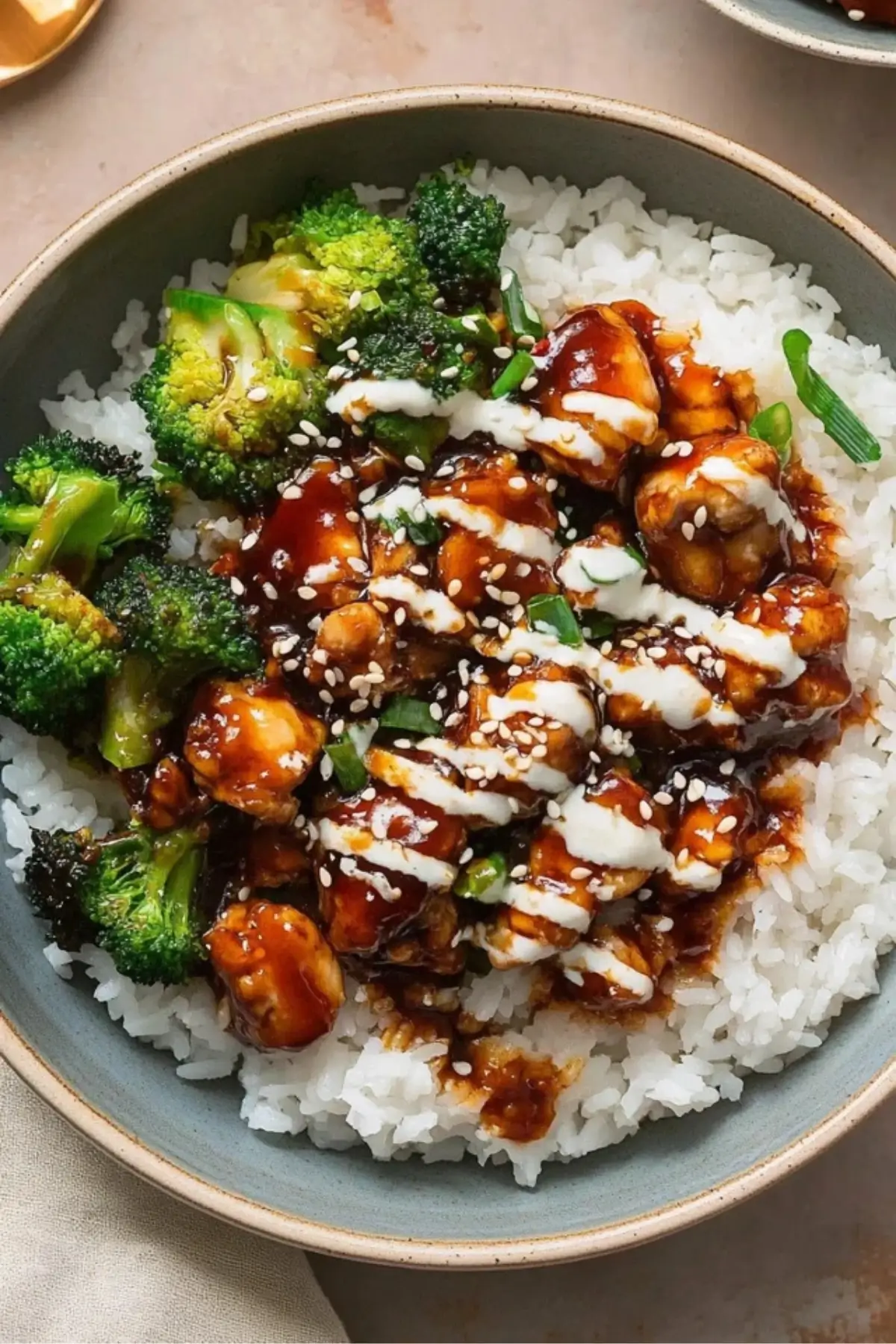 Sticky Chicken Rice Bowls