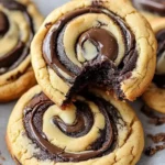 Peanut Butter Brownie Swirl Cookies