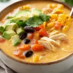 Creamy Chicken Tortilla Soup