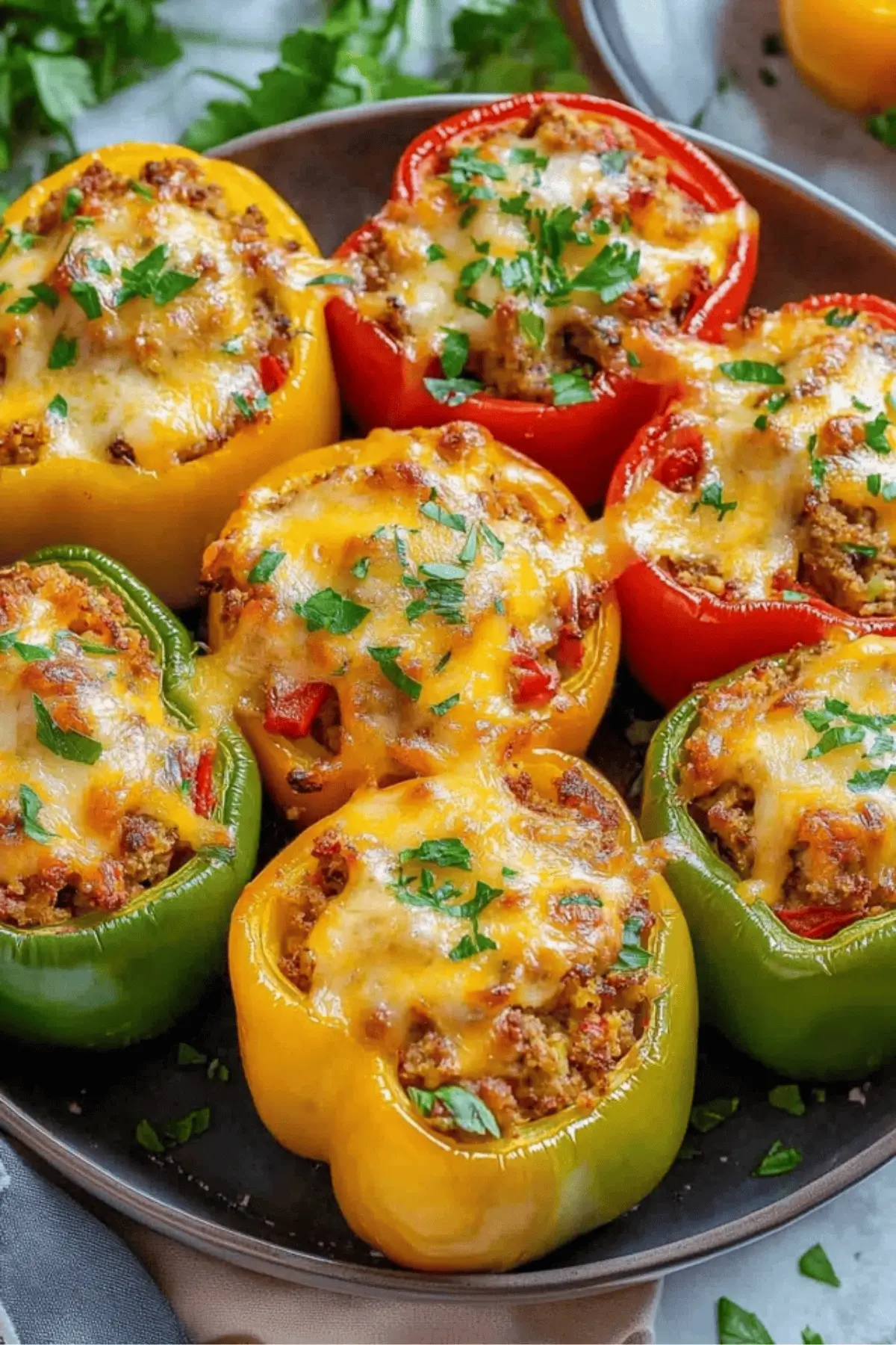 Easy Stuffed Bell Peppers