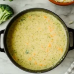 Cozy and Healthy High-Protein Broccoli Cheddar Soup