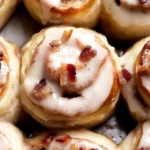 Bourbon Maple Bacon Cinnamon Rolls