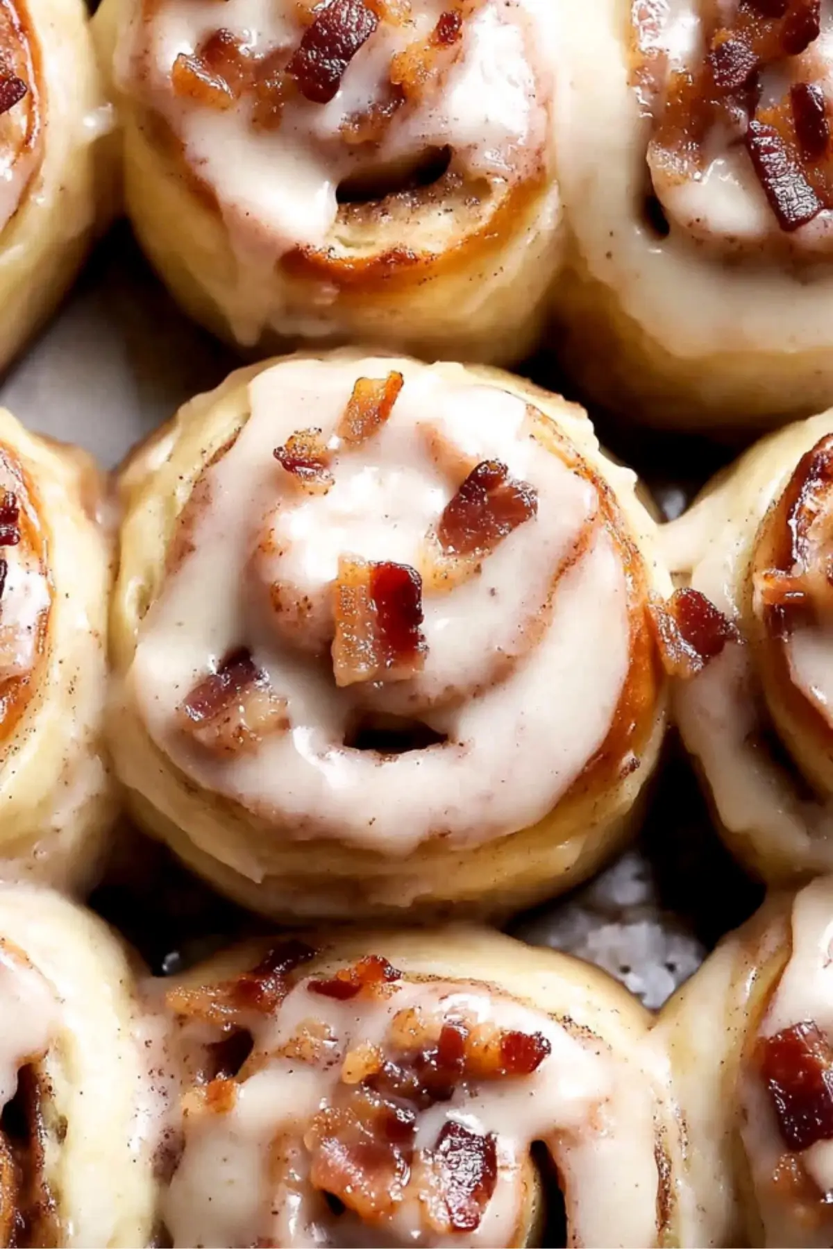 Bourbon Maple Bacon Cinnamon Rolls