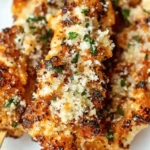 Garlic Parmesan Chicken Skewers