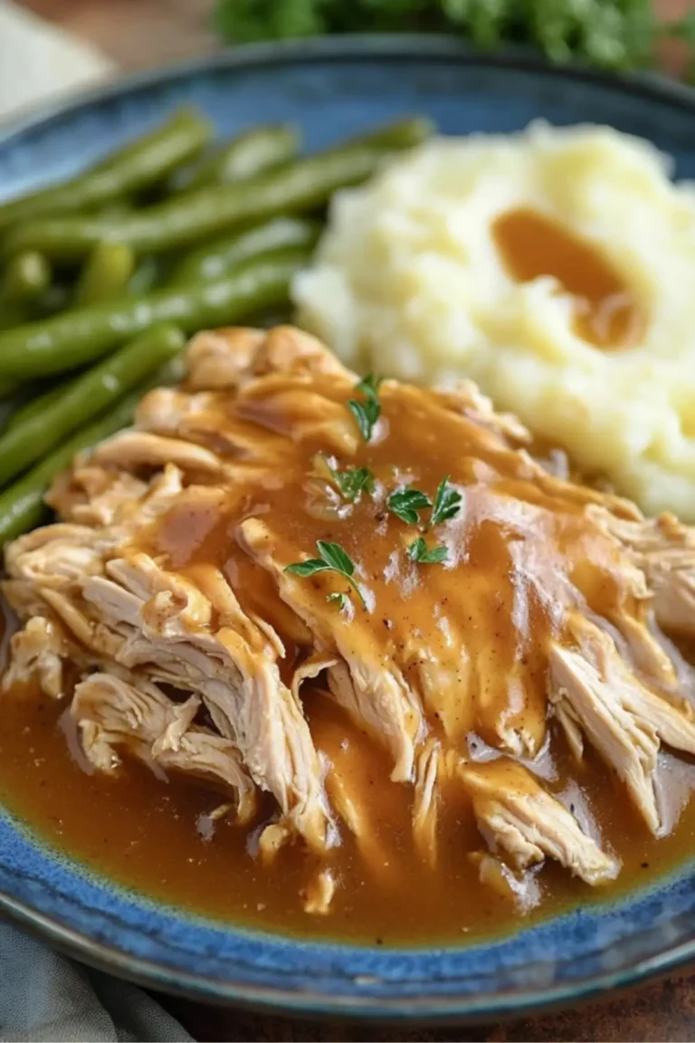 Slow Cooker Mississippi Chicken