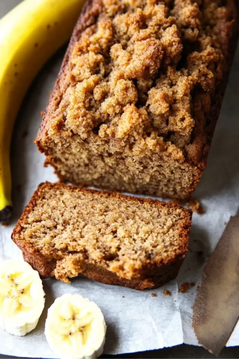 Whole Wheat Cinnamon Crunch Banana Bread