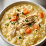 Creamy Chicken and Rice Soup