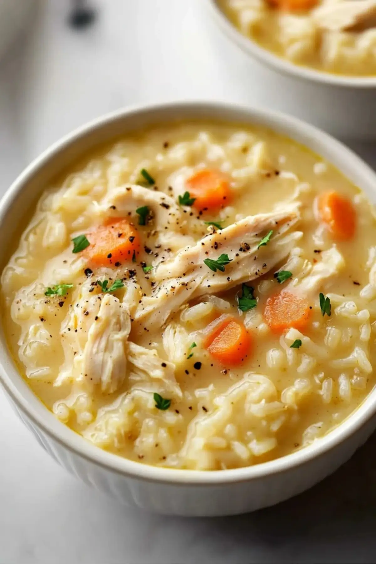 Creamy Chicken and Rice Soup