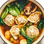 Cozy Potsticker Soup