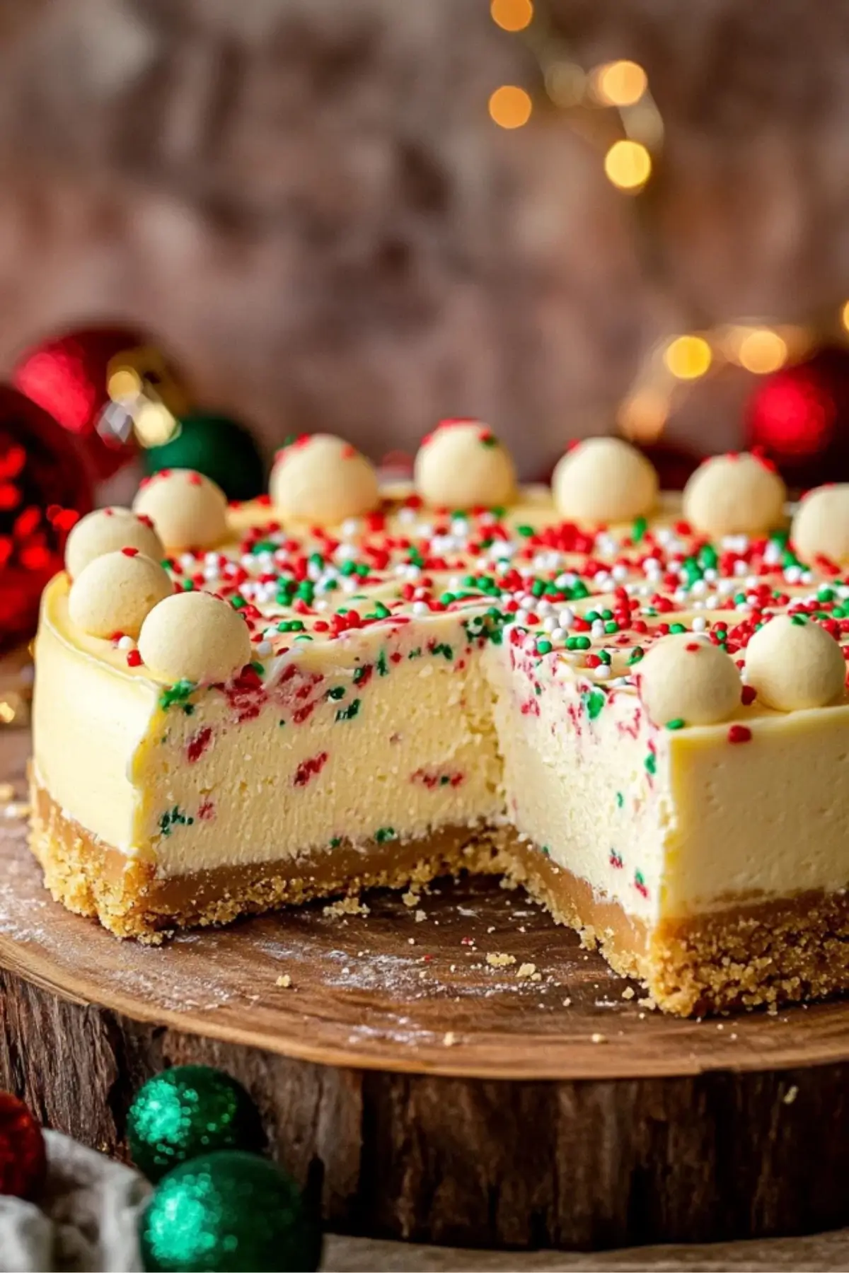 Sugar Cookie Cheesecake