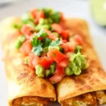 Crispy Chicken Chimichangas