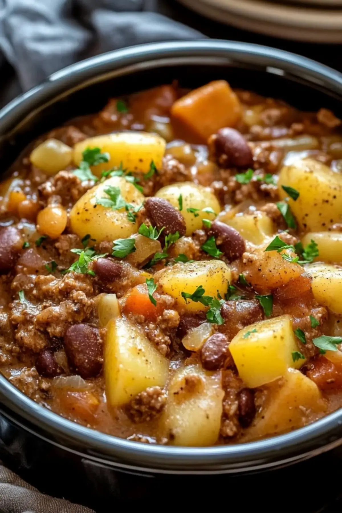 Slow Cooker Cowboy Casserole