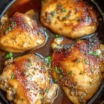 Slow Cooker Brown Sugar Garlic Chicken