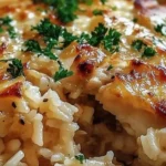 Creamy Angel Chicken Rice