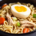 Easy Slow Cooker Chicken Ramen