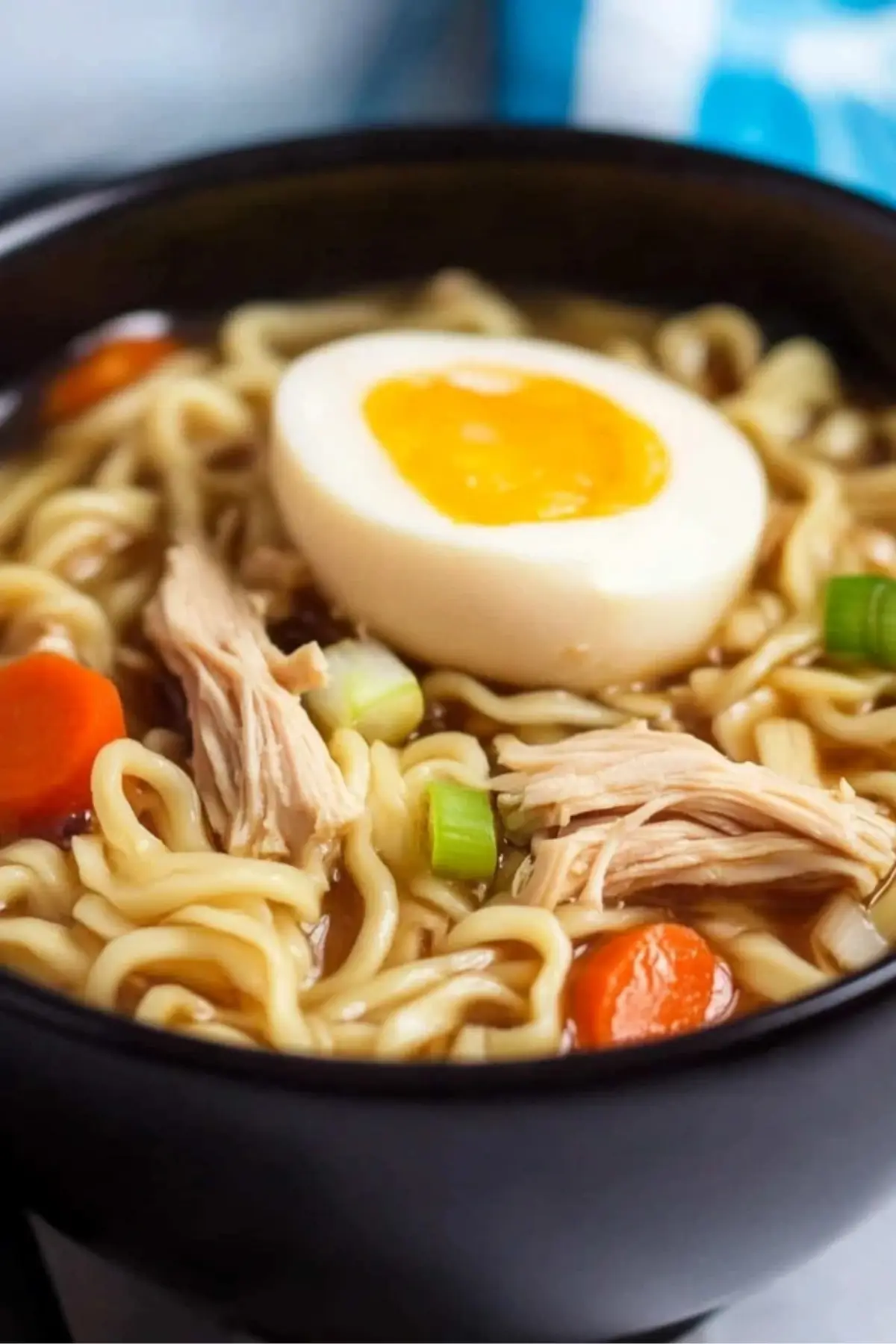 Easy Slow Cooker Chicken Ramen