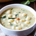 Creamy Chicken Gnocchi Soup