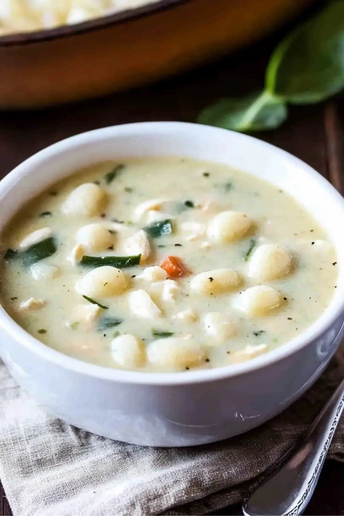 Creamy Chicken Gnocchi Soup