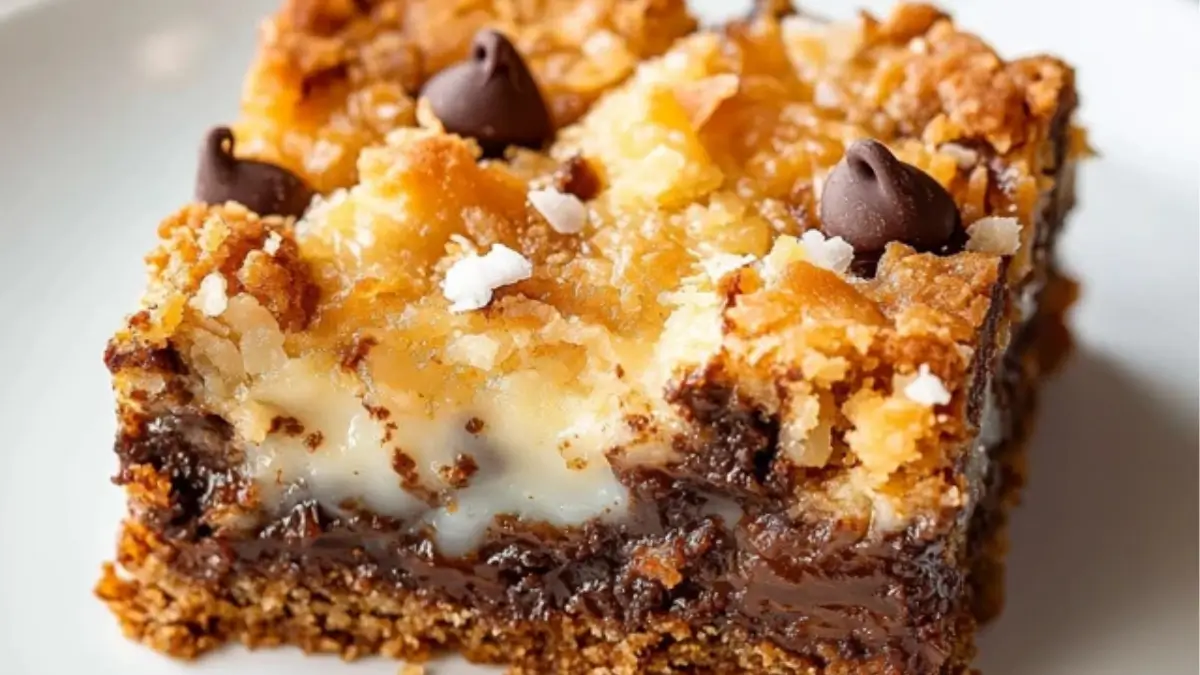 Coconut Magic Bars