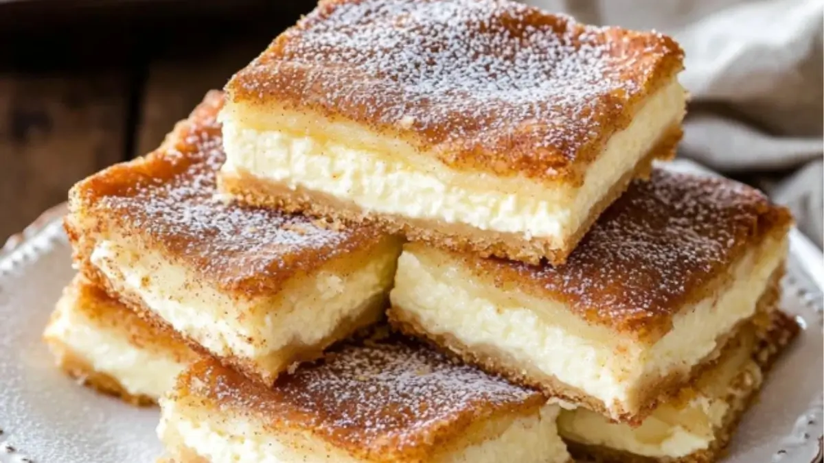 Sopapilla Cheesecake Bars