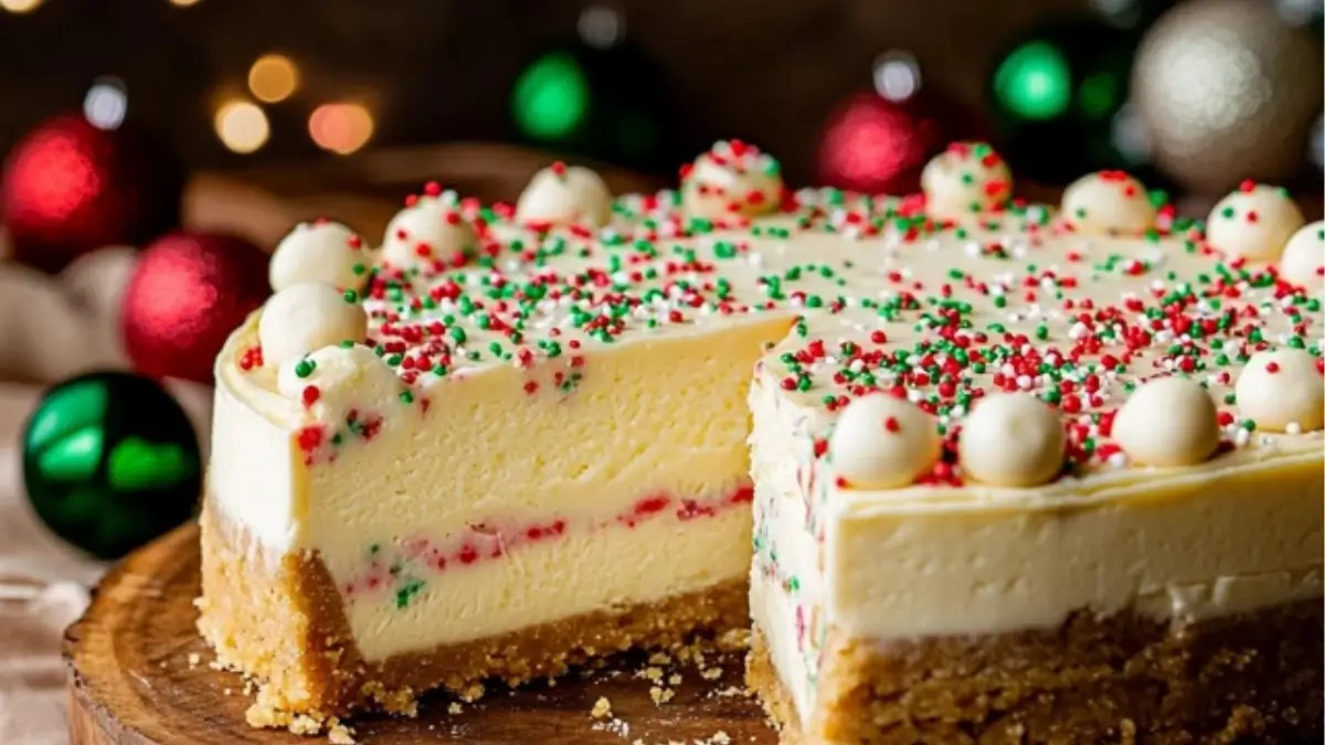 Sugar Cookie Cheesecake