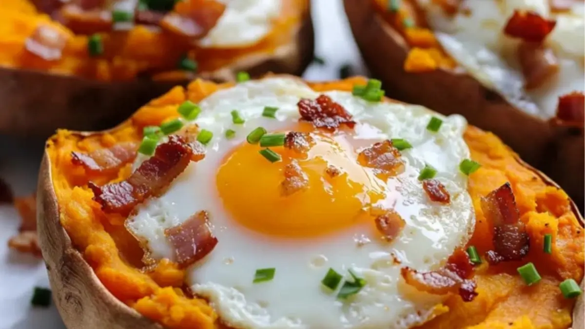 Easy Breakfast Sweet Potatoes