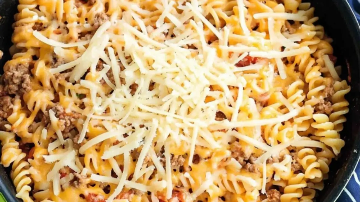 Cheesy Taco Pasta