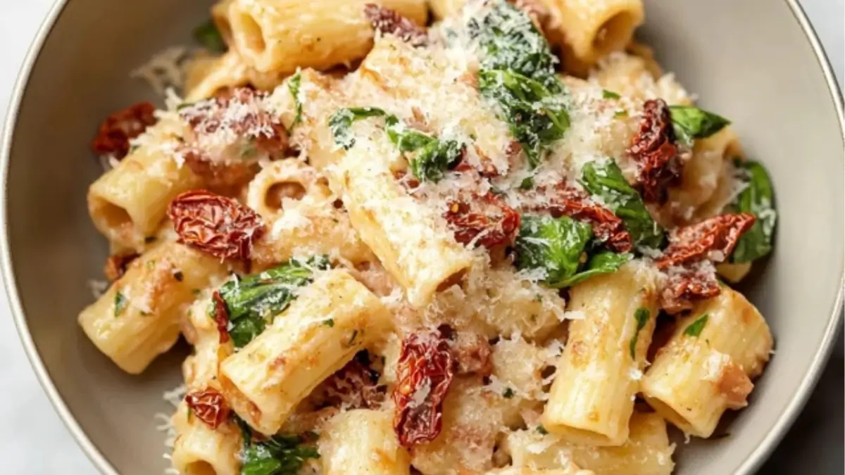 Creamy Sun-Dried Tomato Pasta