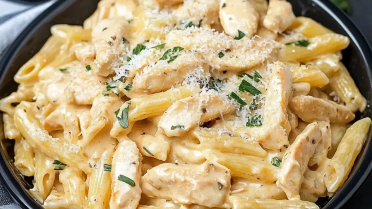 Creamy Garlic Chicken Pasta