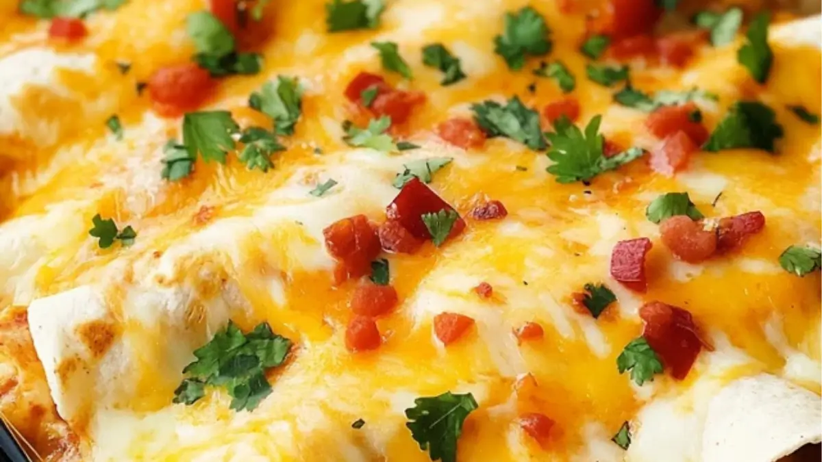 Easy Breakfast Enchiladas