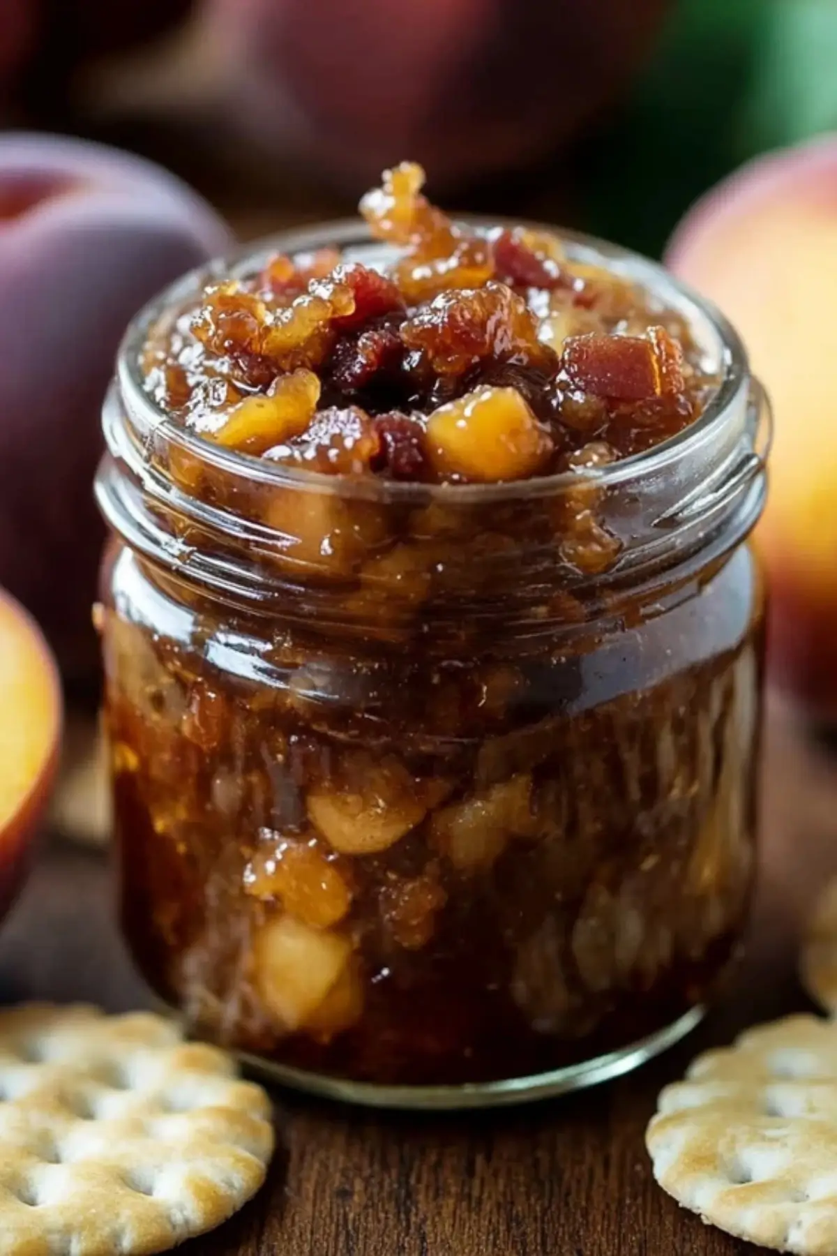 Peach Bacon Jam