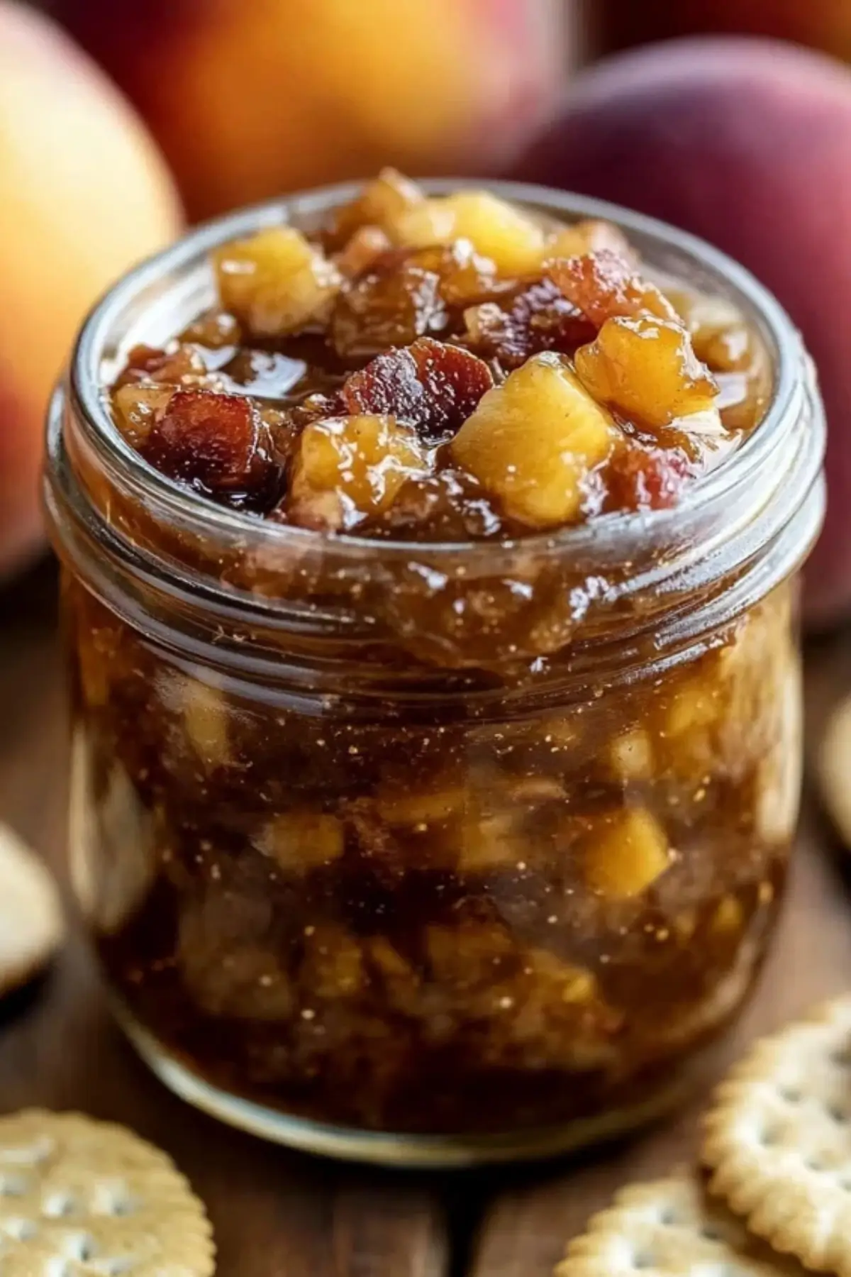 Peach Bacon Jam