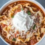 Easy Lasagna Soup