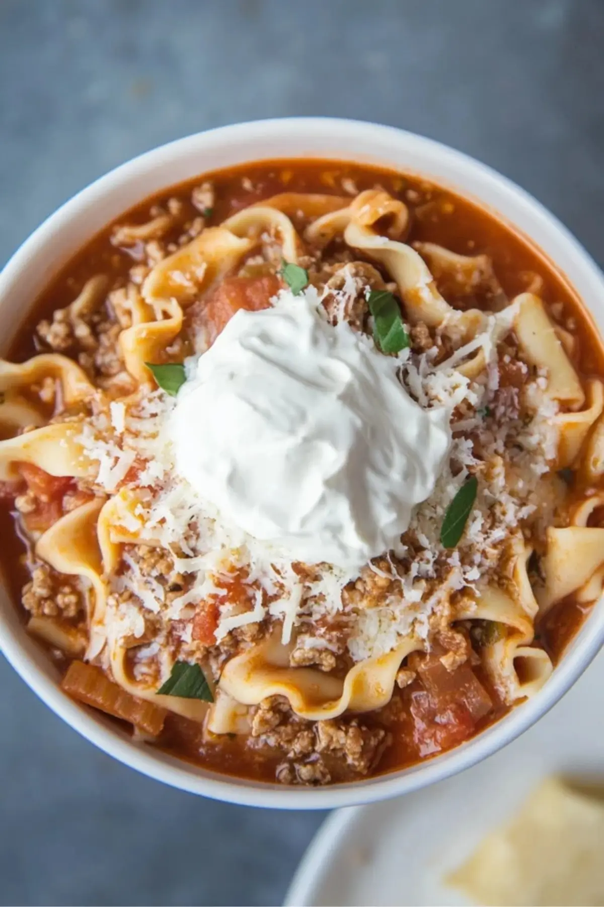 Easy Lasagna Soup