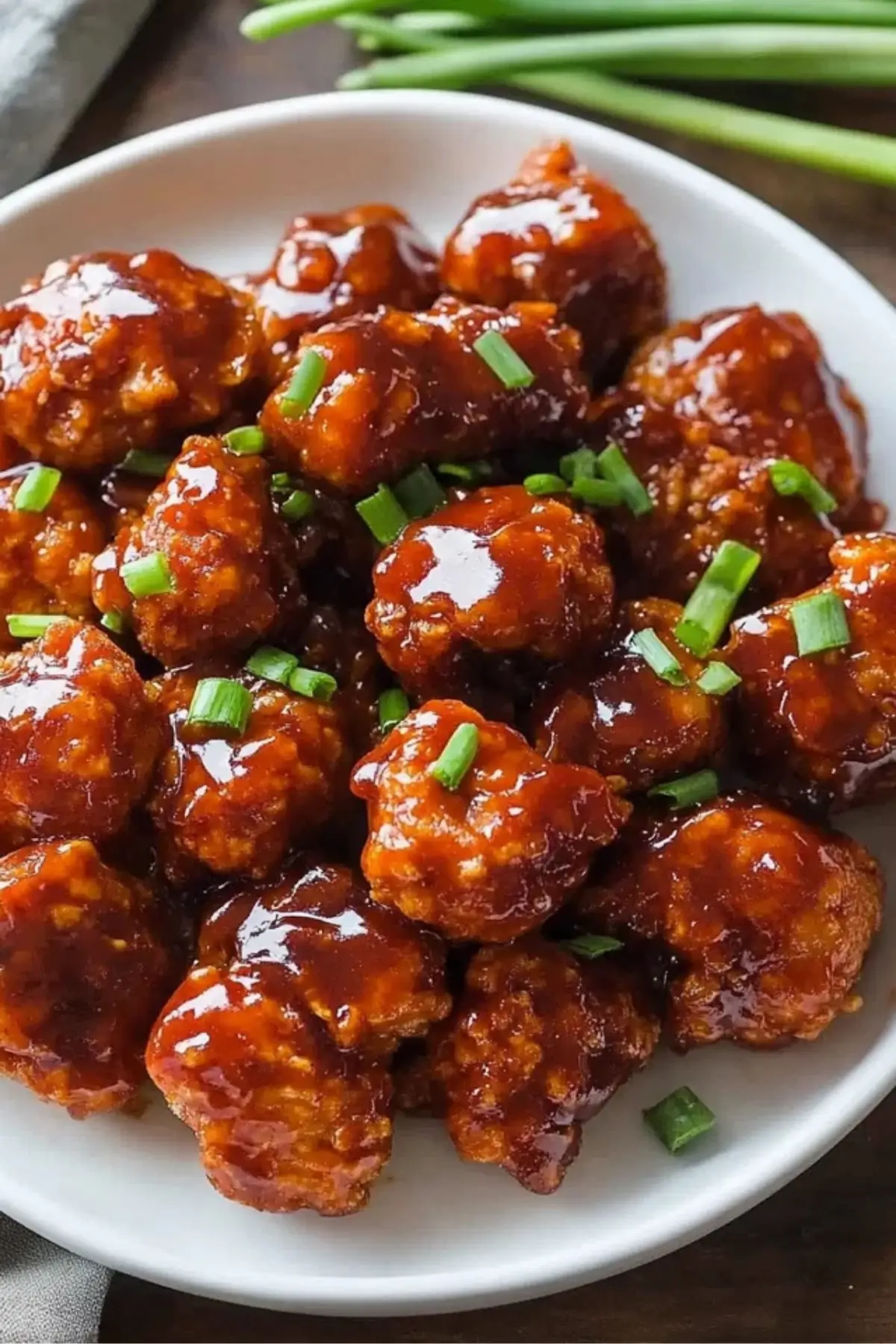 Crispy Baked Honey BBQ Popcorn Chicken