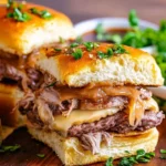 Easy French Dip Sliders