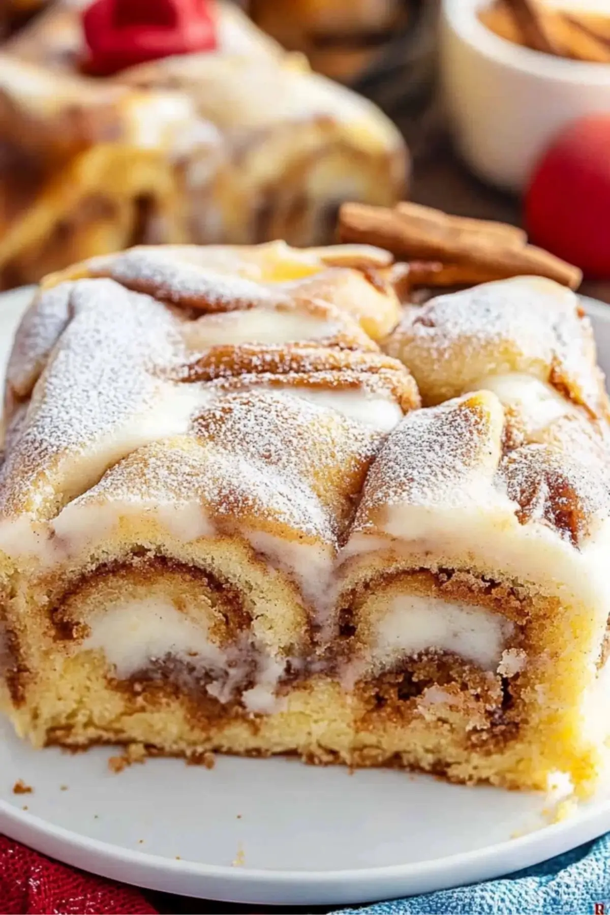 Cinnamon Roll Cake Cinnamon Roll Cake