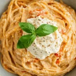 Roasted Tomato and Garlic Ricotta Pasta