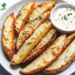 Baked Garlic Parmesan Potato Wedges